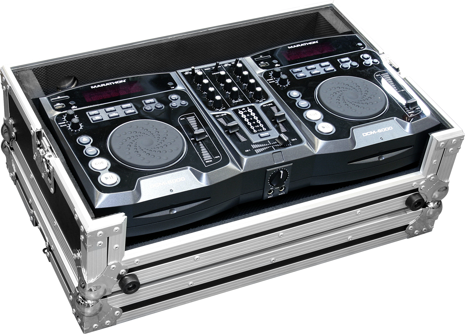 MARATHON ® DCM-6000 ™ PROFESSIONAL CD/SD/USB/HD MIX STATION WITH