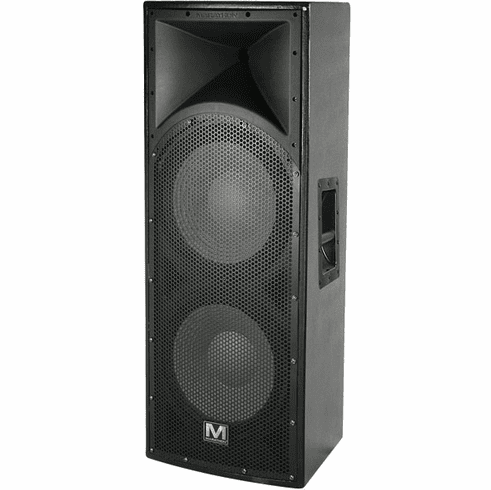 MARATHON  ENT-215V2  TEXTURE COATED DUAL 15" 2-WAY LOUDSPEAKER - ENTERTAINER SERIES