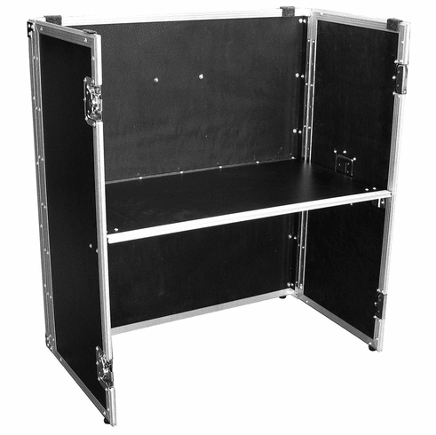 MARATHON  FLIGHT ROAD CASE  MA-STAND32 UNIVERSAL DJ STAND FOLD OUT FOR ALL COFFINS 36W X 32H X 18.8D -GREAT FOR LARGE FORMAT DJ COFFINS CD OR TURNTABLE