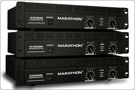 アンプ OHMI POWER AMPLIFIER 4000 Audio Home AMP Stereo 4000W Power Amplifier with DSP - Power