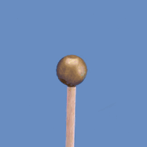 6" - Natural Wood