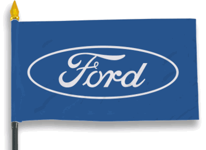 Custom Miniature Flags 12"x18" 5,000 Qty - Unlimited Colors - No Set up Fees!