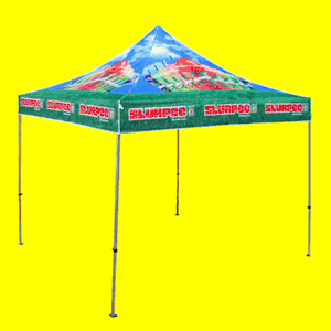 Custom Tents 10'X10' - No Set-Up Fees & Free Proofs!