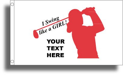 Customizable Golf Flag - GF27