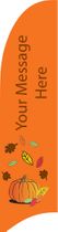 Fall Twirler Flag - 5