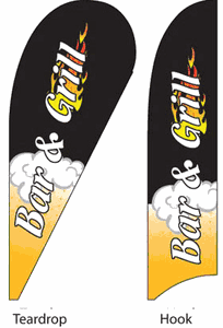 Feather Flag Message -  2