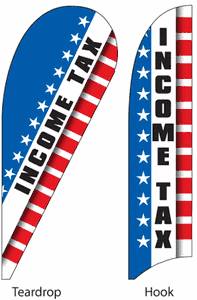 Feather Flags Message - 113
