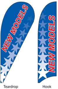 Feather Flags Message - 126