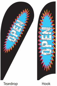 Feather Flags Message - 130