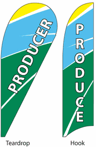 Feather Flags Message - 141