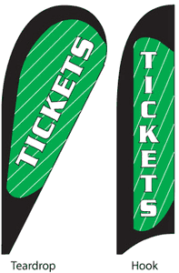 Feather Flags Message - 160