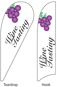 Feather Flags Message - 169