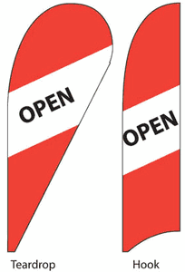 Feather Flags Message -  50