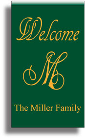 Garden Flags - Monogram 2