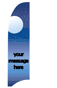 Message Twirler Flags - 24