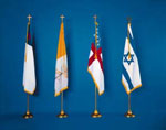 Religious  Flagsets -  Northstar Deluxe OPR Series