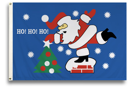 Rooftop Santa 10'x15'