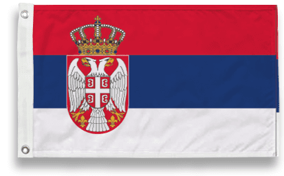 Serbia (Seal) 4'x6'