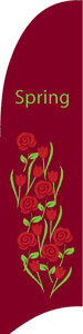 Spring Twirler Flags - 14