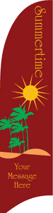 Summer Twirler Flags - 16