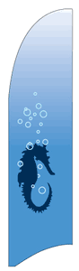 Summer Twirler Flags - 32