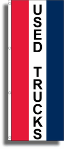   Tall Vertical Message Flags - Used Trucks