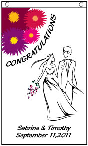 Wedding Garden Flag - 10