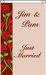 Wedding Garden Flag - 25