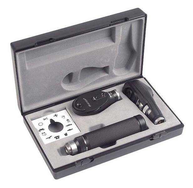 Riester Ri Vision 3.5V XL Slit Retinoscope Diagnostic Set w/C Battery