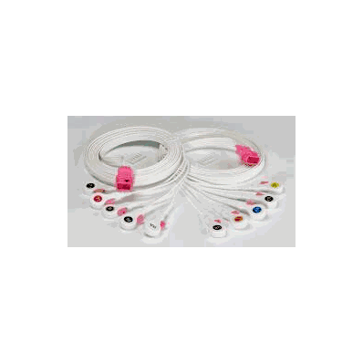 10 Lead Cable System Kendall Dl Ribbon Cable