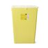 18 Gallon Chemotherapy Waste Container, Yellow Base / White Lid, Free Standing Locking Lid Vertical Entry Nestable Waste Can Style, sold as 7/Case by Prevent 2260 <br><br><font color="red"><b>BACK TO THE PRODUCT TABLE, <a href="https://www.aaawholesalecompany.com/needles-and-syringes-sharps-collectors-18-gallon-waste-containers.html">CLICK HERE</a></b></font>