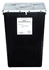 18 Gallon RCRA Waste Container, Black Base / White Lid, Floor / AP Cart Mount Locking Lid Vertical Entry Waste Can Style, sold as 7/Case by AP Line, ABM FGAP60DBC001 <br><br><font color="red"><b>BACK TO THE PRODUCT TABLE, <a href="https://www.aaawholesalecompany.com/needles-and-syringes-sharps-collectors-18-gallon-waste-containers.html">CLICK HERE</a></b></font>