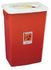 18 Gallon Sharps Container, Red Base / White Lid, Floor Locking Lid Horizontal / Vertical Entry WPGII Waste Can Style with Absorbant Pad, sold as 5/Case by SharpSafety, Cardinal 	8998PG2 <br><br><font color="red"><b>BACK TO THE PRODUCT TABLE, <a href="https://www.aaawholesalecompany.com/needles-and-syringes-sharps-collectors-18-gallon-waste-containers.html">CLICK HERE</a></b></font>