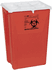 18 Gallon Sharps Container, Red Base / White Lid, Large PG-II Flat, sold as 7/Case by Medline MDS705218 <br><br><font color="red"><b>BACK TO THE PRODUCT TABLE, <a href="https://www.aaawholesalecompany.com/needles-and-syringes-sharps-collectors-18-gallon-waste-containers.html">CLICK HERE</a></b></font>