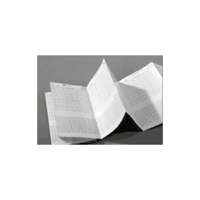 Recording Paper Vital Signs Thermal Fan-Fold Red