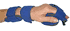 #24-3320R Comfyprene Hand Separate Finger Splint, Adult, Dark Blue, Left, 12" x 4" x 6", sold as Each by Fabrication Enterprises Inc<br><br><font color="red"><b>BACK TO THE PRODUCT TABLE, <a href="https://www.aaawholesalecompany.com/ambulatory-equipment-ambulatory-accessories-comfy-splints.html">CLICK HERE</a></b></font>