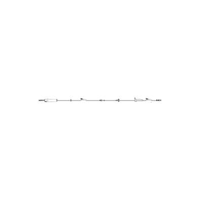 2420-0007 Primary Administration Set, 117" Tubing 20 mL Priming Volume, 