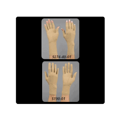 3/4 Finger Compress Glove, L-r - Medline