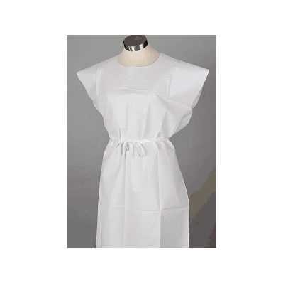 3-ply Disposable Examination Gown - Gown, Exa