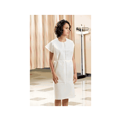 3-ply Tissue Exam Gowns By Little Rapids - Go