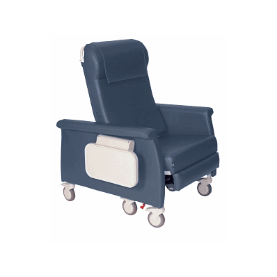 3-position Dialysis Recliners With Dual Swing