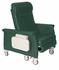 3-position Dialysis Recliners With Dual Swing Arm - Recliner, Dual Swing Arm, Bari, Hunter Grn - Winco Inc
