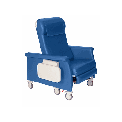 3-position Dialysis Recliners With Dual Swing