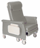 3-position Dialysis Recliners With Dual Swing Arm - Recliner, Dual Swing Arm, Bariatric, Grey - Winco Inc