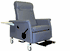 3-position Dialysis Recliners With Side Table - Recliner, Clinical, 6990, Blue Ridge, Cal133 - Winco Inc