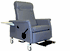 3-position Dialysis Recliners With Side Table - Recliner, Clinical, 6990, Blue Ridge - Winco Inc