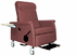 3-position Dialysis Recliners With Side Table - Recliner, Clinical, 6990, Burgundy, Cal133 - Winco Inc