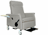 3-position Dialysis Recliners With Side Table - Recliner, Clinical, 6990, Gray, Cal133 - Winco Inc