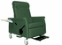 3-position Dialysis Recliners With Side Table - Recliner, Clinical, 6990, Hunter Grn, Tb133 - Winco Inc