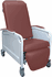 3-position Drop Arm Geriatric Recliners - Recliner, 3 Pos, No Tray, Burgundy, Tb133 - Winco Inc